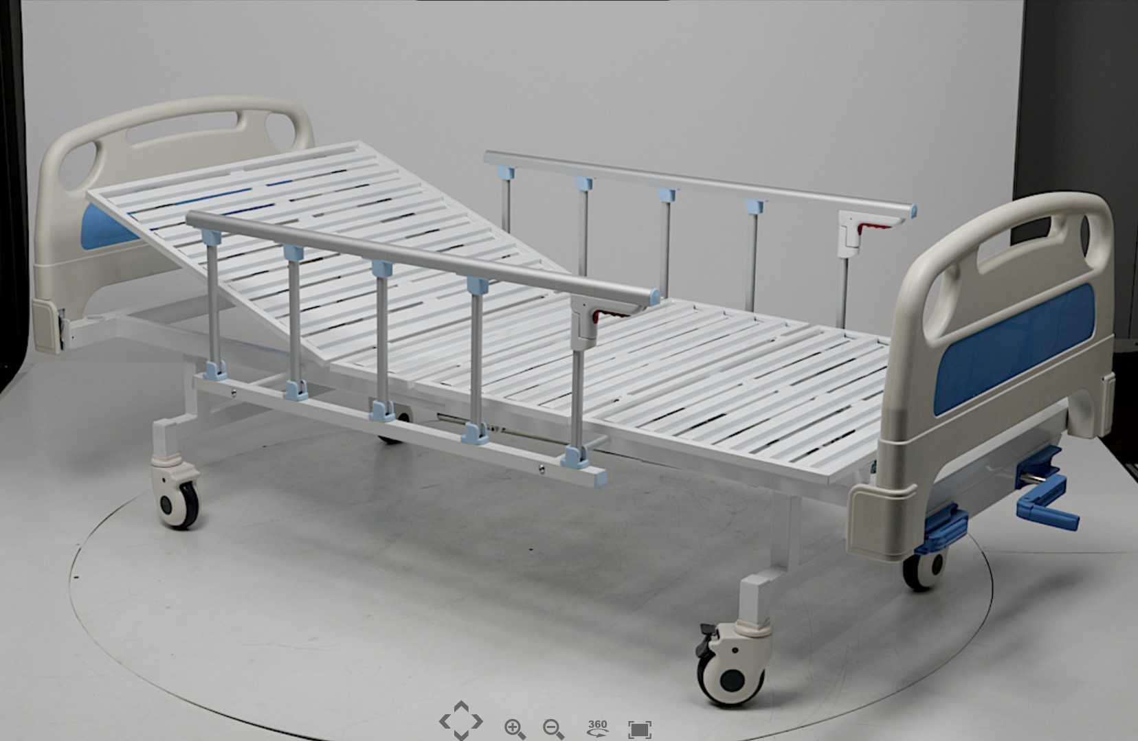 Кровать медицинская механическая многофункциональная модель sk031