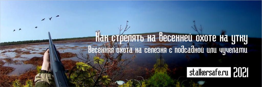 Как охотиться на утку весной