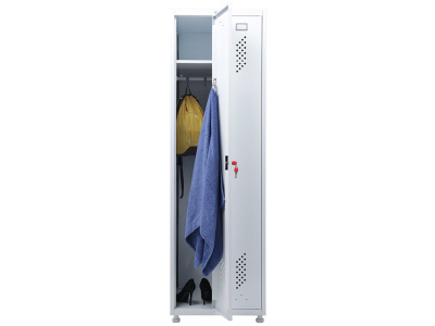 Медицинский шкаф для одежды МД 2 ШМ-SS фото