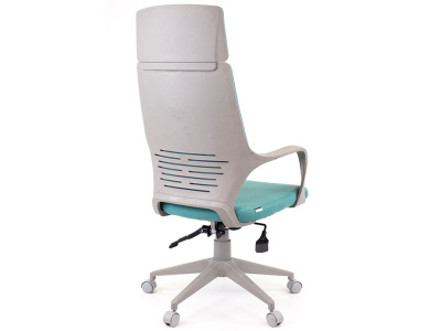 Кресло Trio Grey (ткань бирюзовая) фото | Размер:  мм. | Цвет: бирюзовый