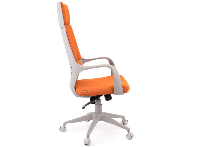 Кресло Trio Grey (ткань оранжевая) фото | Размер:  мм. | Цвет: Оранжевый