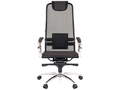 Кресло руководителя Deco ткань-сетка черная фото | Размер:  мм. | Цвет: Черный