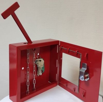 Ключница ПКР-1 (фото), внешние размеры:  мм., кол-во ключей:  шт., цвет: Красный.